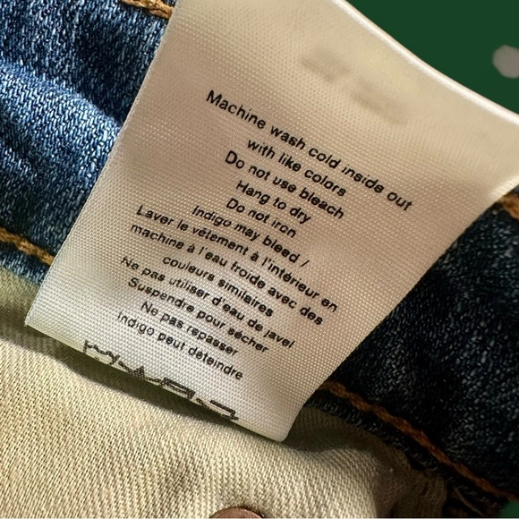 Rag & Bone ‘Dre’ Low-Rise Slim Boyfriend Ankle Jeans in “Julienne” Wash Size 26 - Picture 10 of 16